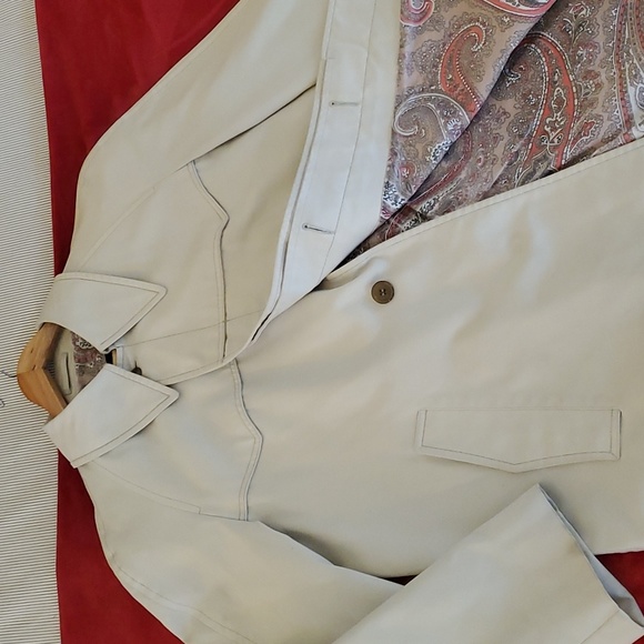 London Fog lined Mini Trench coat vintage 42 regular men's / 14-16 women's - Picture 5 of 5